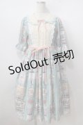 axes femme kawaii / ティティ×ベアファミリーワンピース M ミント Y-25-06-28-131-AX-OP-SZ-ZY