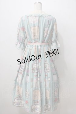 画像2: axes femme kawaii / ティティ×ベアファミリーワンピース M ミント Y-25-06-28-131-AX-OP-SZ-ZY