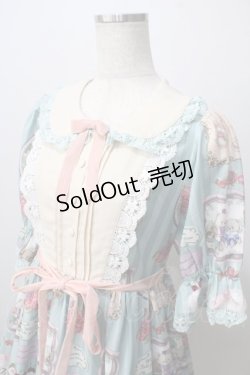 画像3: axes femme kawaii / ティティ×ベアファミリーワンピース M ミント Y-25-06-28-131-AX-OP-SZ-ZY