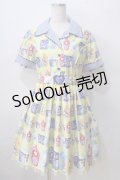 Angelic Pretty / Sunny Smile Laundryワンピース  イエロー Y-25-06-28-132-AP-OP-SZ-ZS
