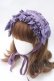画像1: Vallee lys / Lace Enchantment Headdress  ラベンダー Y-25-06-28-021-GO-AC-AS-ZY (1)