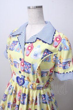 画像3: Angelic Pretty / Sunny Smile Laundryワンピース  イエロー Y-25-06-28-132-AP-OP-SZ-ZY