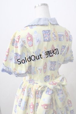 画像5: Angelic Pretty / Sunny Smile Laundryワンピース  イエロー Y-25-06-28-132-AP-OP-SZ-ZS