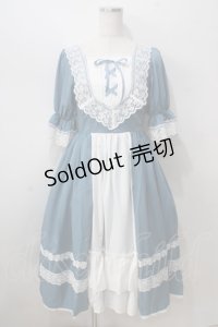 Chalmiere / シュエットワンピース M ブルー Y-25-06-28-134-LO-OP-SZ-ZY