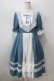画像1: Chalmiere / シュエットワンピース M ブルー Y-25-06-28-134-LO-OP-SZ-ZY (1)