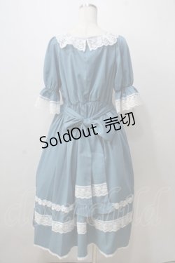 画像2: Chalmiere / シュエットワンピース M ブルー Y-25-06-28-134-LO-OP-SZ-ZY