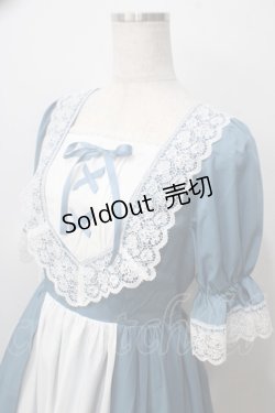 画像3: Chalmiere / シュエットワンピース M ブルー Y-25-06-28-134-LO-OP-SZ-ZY