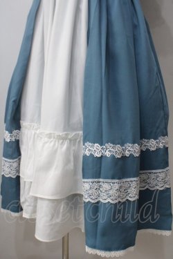 画像4: Chalmiere / シュエットワンピース M ブルー Y-25-06-28-134-LO-OP-SZ-ZY