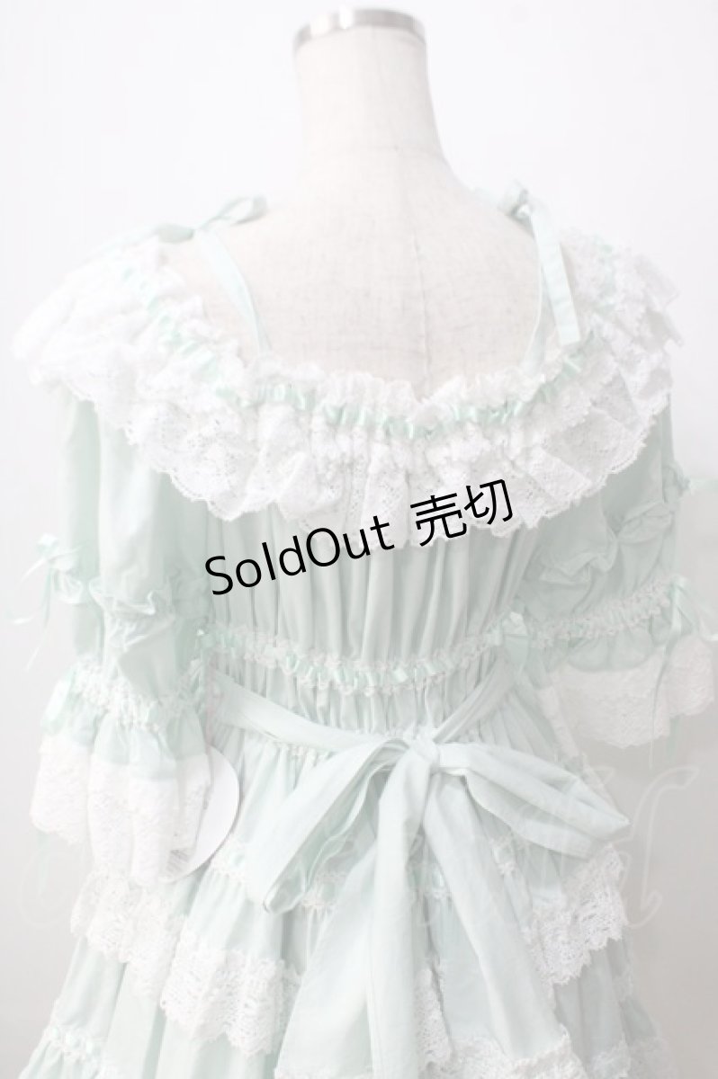 画像6: BABY,THE STARS SHINE BRIGHT / Confiture Ribbonワンピース  ミント Y-25-06-28-139-BA-OP-SZ-ZY (6)