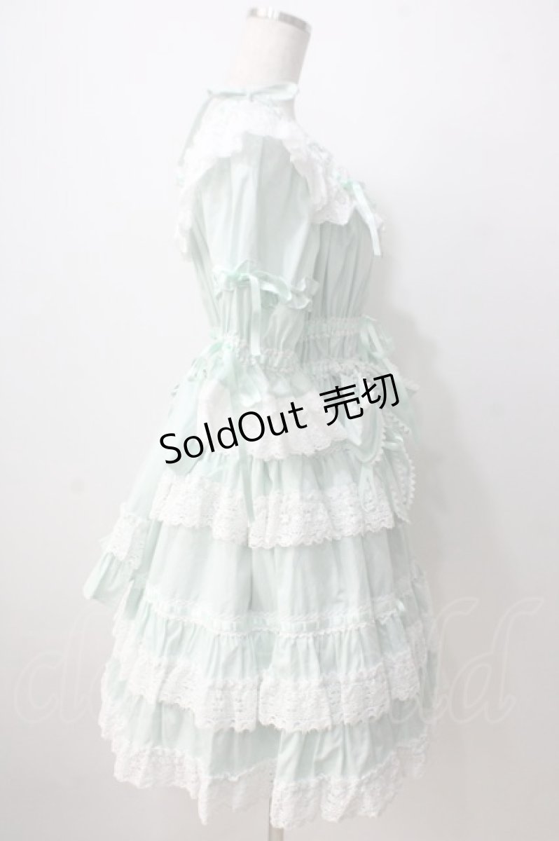 画像7: BABY,THE STARS SHINE BRIGHT / Confiture Ribbonワンピース  ミント Y-25-06-28-139-BA-OP-SZ-ZY (7)