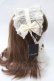画像3: ATELIER PIERROT / レースリボンヘッドドレス  アイボリー Y-25-06-28-022-EL-AC-SZ-ZY (3)