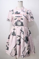Emily Temple cute / Call meワンピース  ピンク Y-25-06-28-156-ET-OP-AS-ZY