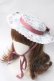 画像1: Kurumi Collaboration / KRMヘッドドレス  中白 Y-25-06-28-024-LO-AC-SZ-ZY (1)