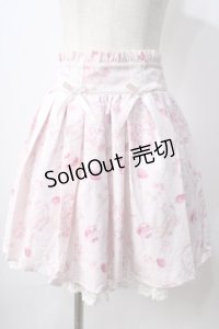 LIZ LISA / マカロンブーケ柄スカート 0 ピンク Y-25-06-28-169-LO-SK-SZ-ZY