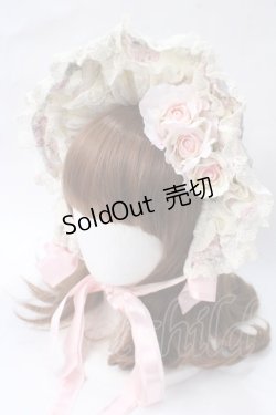 画像1: BABY,THE STARS SHINE BRIGHT / Flying Love From Julietボンネット  ノスタルジックアイボリー Y-25-06-28-025-BA-AC-SZ-ZY