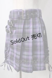 axes femme POETIQUE / ミリタリースカート M パープル Y-25-06-28-170-AX-SK-SZ-ZY