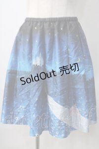 Franche Lippee / シンデレラスカート  紺 Y-25-06-28-171-LO-SK-SZ-ZY