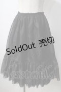 アトリエフク / フリルいっぱいパニエ 60cm丈  黒 Y-25-06-28-180-EL-SK-SZ-ZY