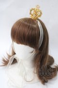 BABY,THE STARS SHINE BRIGHT / 蝶々王冠ヘッドドレス  ゴールド Y-25-06-28-026-BA-AC-SZ-ZY