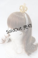 BABY,THE STARS SHINE BRIGHT / 蝶々王冠ヘッドドレス  ゴールド Y-25-06-28-026-BA-AC-SZ-ZY