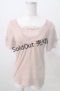 axes femme / プチバラ使いインナー  ピンク Y-25-07-01-038-AX-TO-SZ-ZY