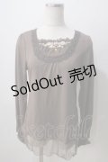 axes femme / ガーデンインナープルオーバー  モカ Y-25-07-01-043-AX-TO-SZ-ZI