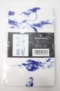 Moi-meme-Moitie / サイレントムーンオーバーニー  ホワイト×ブルー Y-25-07-01-008-MO-ZA-SZ-ZY