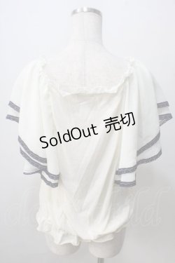 画像2: axes femme / シフォン袖トップス  生成り Y-25-07-01-051-AX-TO-SZ-ZY