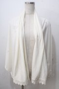axes femme / 2way UVカットストール  生成り Y-25-07-01-069-AX-ZA-SZ-ZY