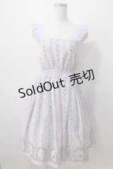 axes femme POETIQUE / ラビット苺柄ワンピース M ラベンダー Y-25-07-01-086-AX-OP-SZ-ZT096