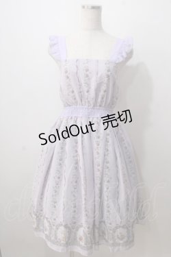 画像1: axes femme POETIQUE / ラビット苺柄ワンピース M ラベンダー Y-25-07-01-086-AX-OP-SZ-ZT096