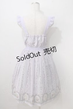 画像2: axes femme POETIQUE / ラビット苺柄ワンピース M ラベンダー Y-25-07-01-086-AX-OP-SZ-ZT096