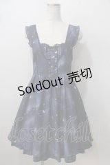 axes femme / ロマンティック星空ワンピース M 紺 Y-25-07-01-087-AX-OP-SZ-ZY