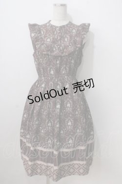 画像1: axes femme / 2022年福袋ワンピース M 茶 Y-25-07-01-088-AX-OP-SZ-ZY