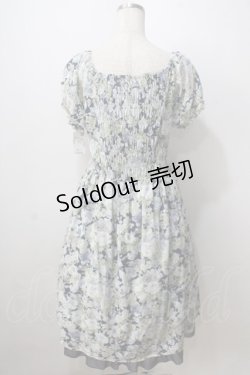 画像2: axes femme / 花柄プリントワンピース  紺 Y-25-07-01-090-AX-OP-SZ-ZY