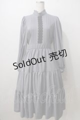m petit by misako / AM＊レースティアードワンピース M 中灰 Y-25-07-01-094-LO-OP-SZ-ZT359