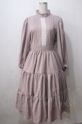m petit by misako / AM＊レースティアードワンピース M 中桃 Y-25-07-01-095-LO-OP-SZ-ZY