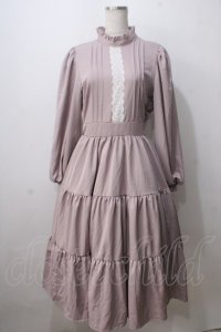 m petit by misako / AM＊レースティアードワンピース M 中桃 Y-25-07-01-095-LO-OP-SZ-ZY