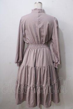 画像2: m petit by misako / AM＊レースティアードワンピース M 中桃 Y-25-07-01-095-LO-OP-SZ-ZY
