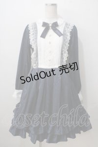 Pina sweetcollection / ローズジャガードワンピース  ネイビー Y-25-07-01-103-LO-OP-SZ-ZY