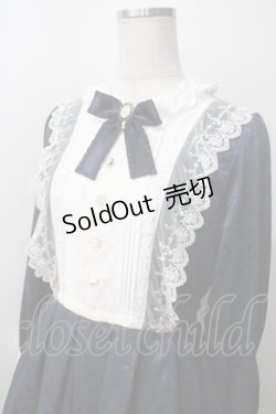 画像3: Pina sweetcollection / ローズジャガードワンピース  ネイビー Y-25-07-01-103-LO-OP-SZ-ZY
