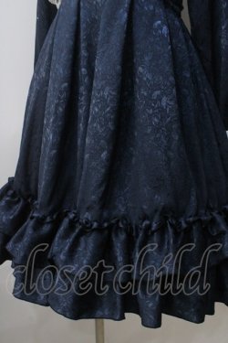 画像4: Pina sweetcollection / ローズジャガードワンピース  ネイビー Y-25-07-01-103-LO-OP-SZ-ZY
