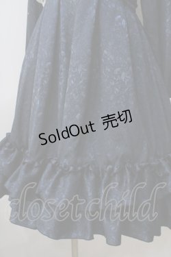 画像4: Pina sweetcollection / ローズジャガードワンピース  ネイビー Y-25-07-01-103-LO-OP-SZ-ZY