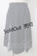 F i.n.t / キャンディーストライプ切替スカート F ネイビー Y-25-07-01-108-CA-SK-SZ-ZY