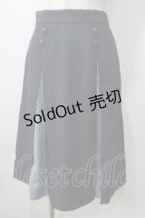 F i.n.t / キャンディーストライプ切替スカート F ネイビー Y-25-07-01-108-CA-SK-SZ-ZY