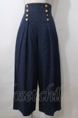 an another angelus / ゴールドダブル釦デニムマリンパンツ F インディゴ Y-25-07-01-109-CA-PA-SZ-ZY