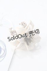 Hoshibako Works / 小夜百合リング  白 Y-25-07-01-002-LO-AC-SZ-ZY