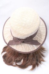 axes femme / ドットチュールカンカン帽 57.5cm  Y-25-07-01-016-AX-AC-SZ-ZY