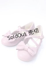 axes femme kawaii / クロスベルトリボンパンプス S ピンク Y-25-07-01-021-AX-SH-SZ-ZY