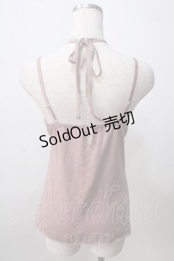画像2: axes femme / ガーデンホルターキャミソール  ピンク Y-25-07-01-024-AX-TO-SZ-ZY